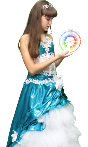 LS Модель Алена с цветовым кругом для детей 2